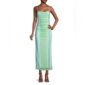 NWT blue and green Significant Other dress